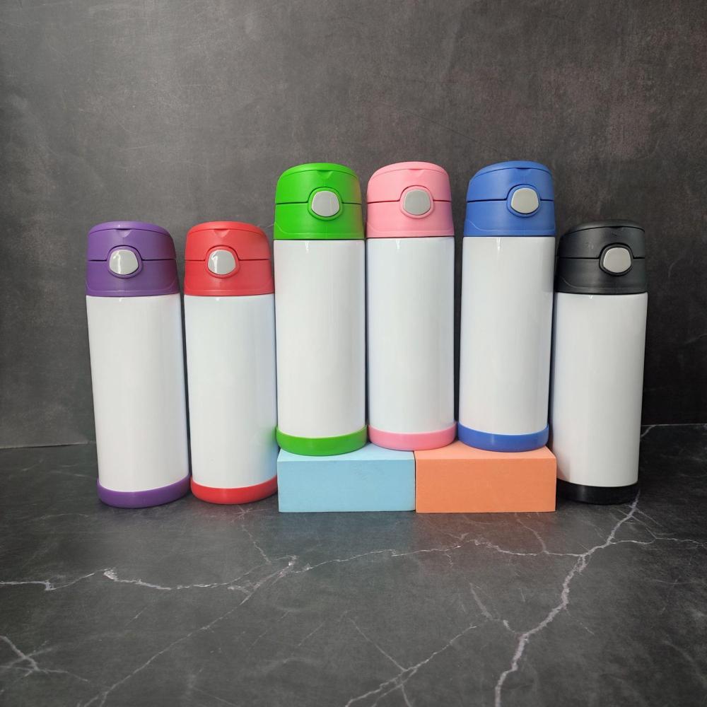 12oz sublimation kids bounce bottle - USA Warehouse