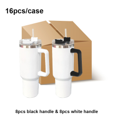White and Black Handle