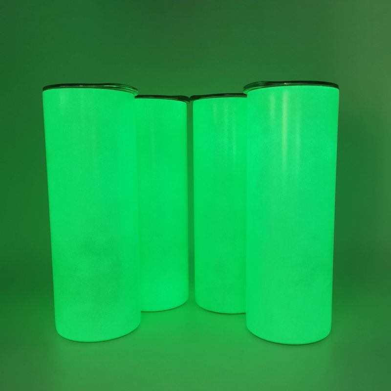 20oz Sublimation Glow in Dark Tumbler - USA Warehouse