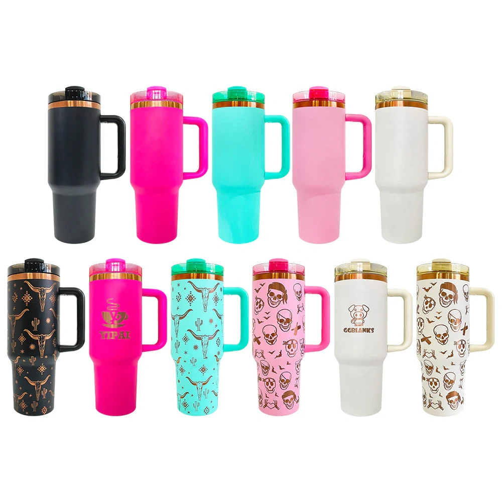 40oz copper underneath h2.0 quencher tumblers - USA