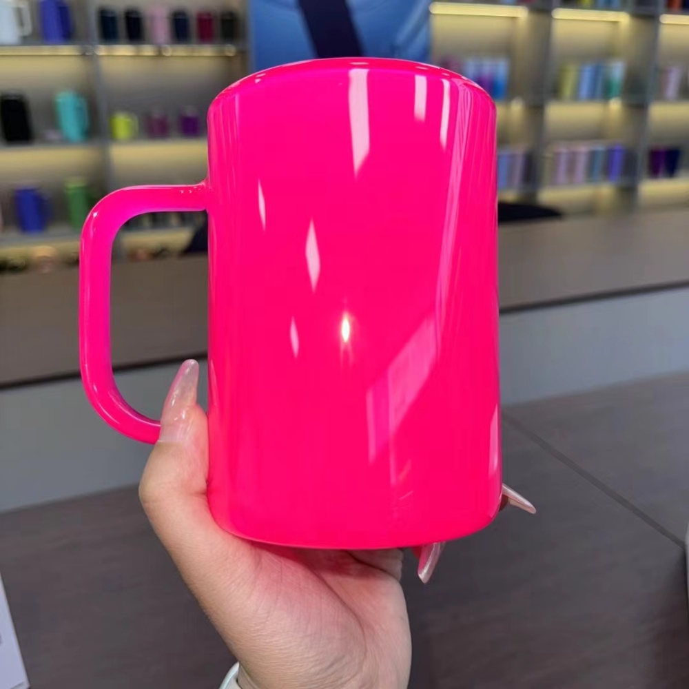 17oz neon colors blank sublimation glass mugs - 25pcs/case