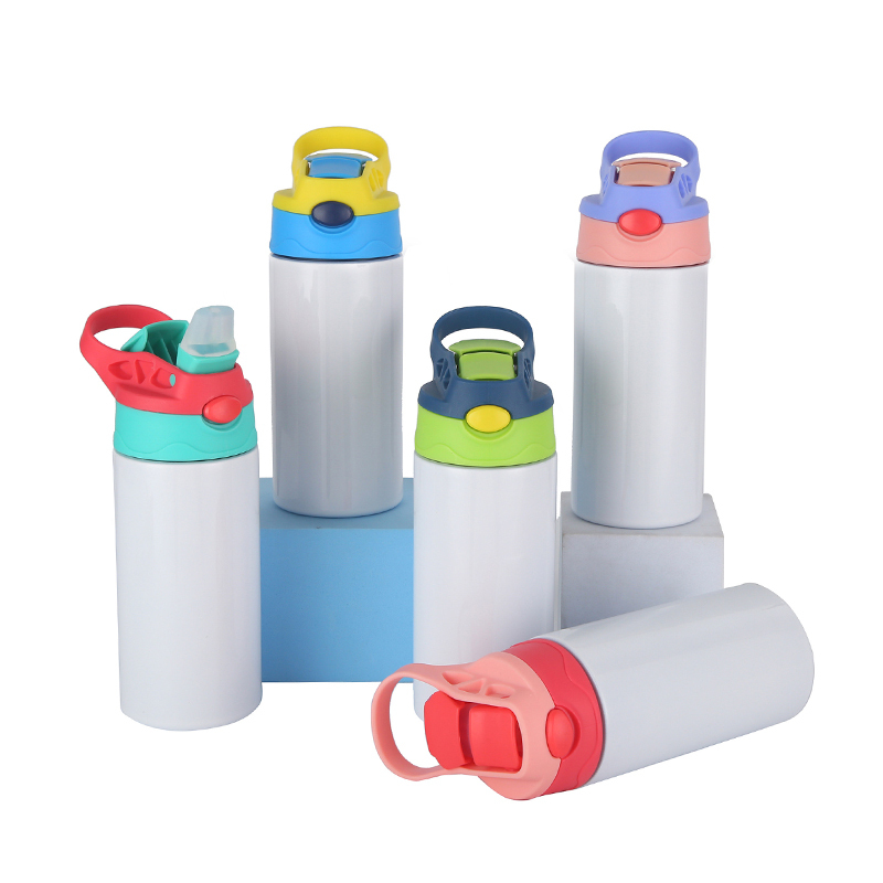 12oz Sublimation Kids Water Bottle  Mixed Colors