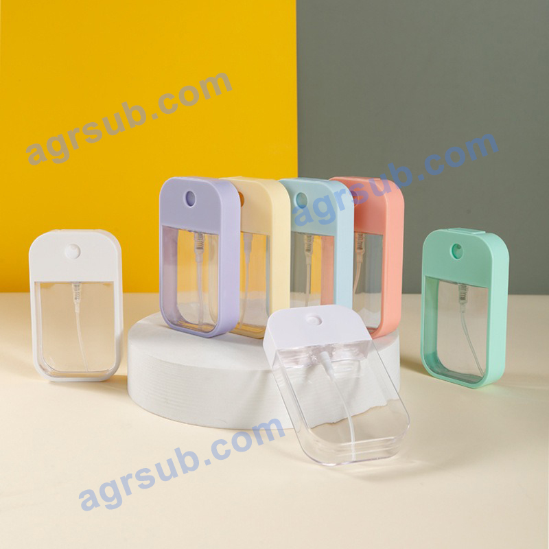 45ML Plastic Hand Sanitizer  Spray Bottles Perfume Atomizer Vials Travel -  Empty Refillable