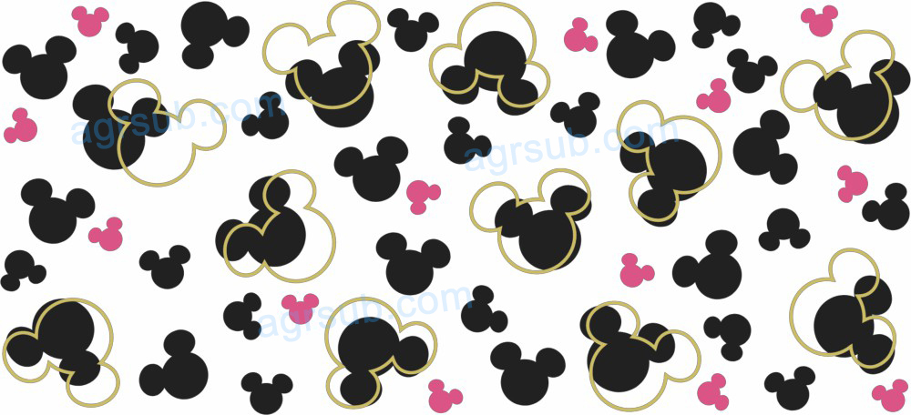 16oz UV DTF Disney Mickey Minnie-AB4-95