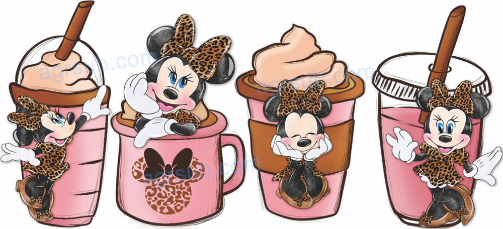16oz UV DTF Disney Mickey Minnie-AB4-84