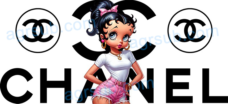16oz UV DTF Betty Boop-AE2-438
