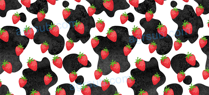 16oz UV DTF Strawberry-AF3-7