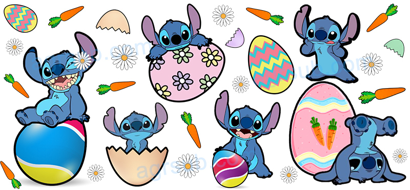 16oz UV DTF Stitch Easter-AC4-19