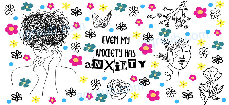 16oz UV DTF Anxiety-AH4-117