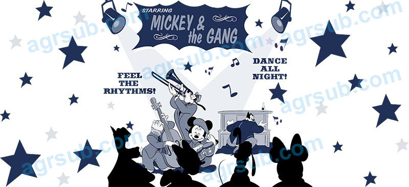 16oz UV DTF Disney Mickey-AB4-1201