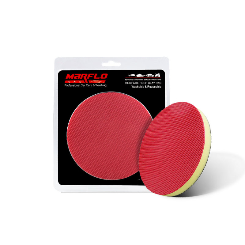 Accept custom 5" 130 mm magic clay disco pad, speed clay pad for car washing to removal contaminants from car paints