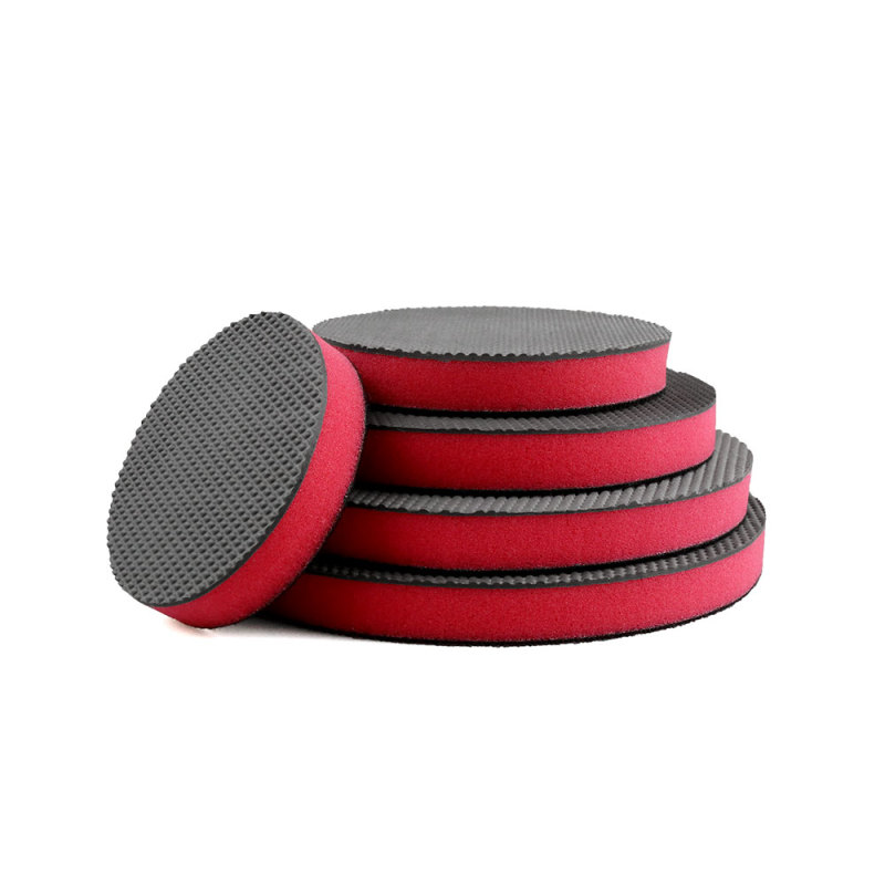 Fine Black Blue Red Clay Pad 150mm 125mm, speed clay pad and  6" 5" 4"  3" clay pad hard clay pads