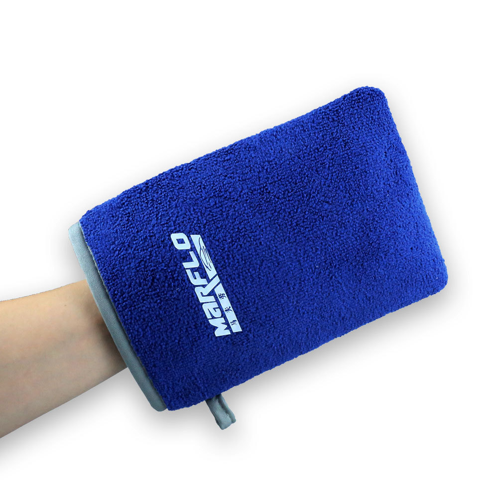 BT-6016 Custom Red,Orange, blue Magic Clay Mitt, Magic Clay Glove.