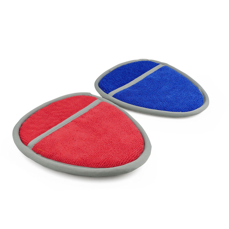 BT-6020 Custom Service Heart shape Red,Orange, blue Magic Clay Mitt, Magic Clay Glove