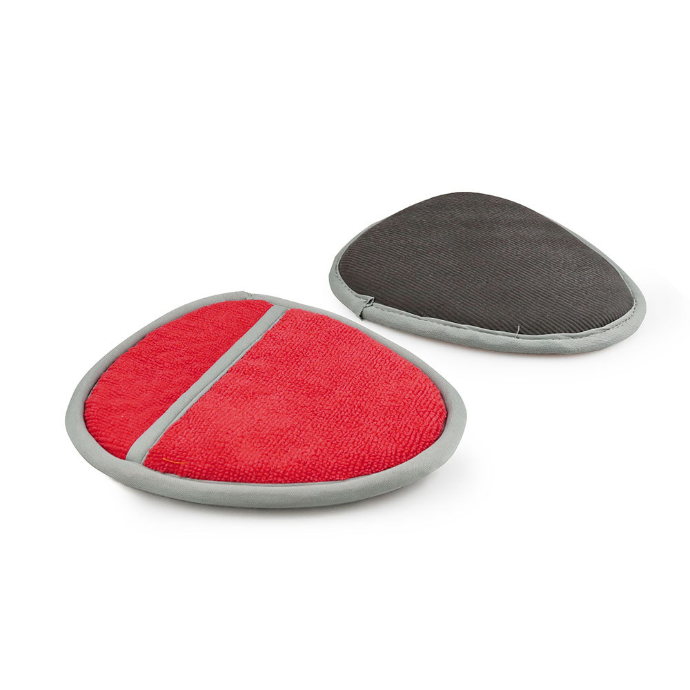 BT-6020 Custom Service Heart shape Red,Orange, blue Magic Clay Mitt, Magic Clay Glove