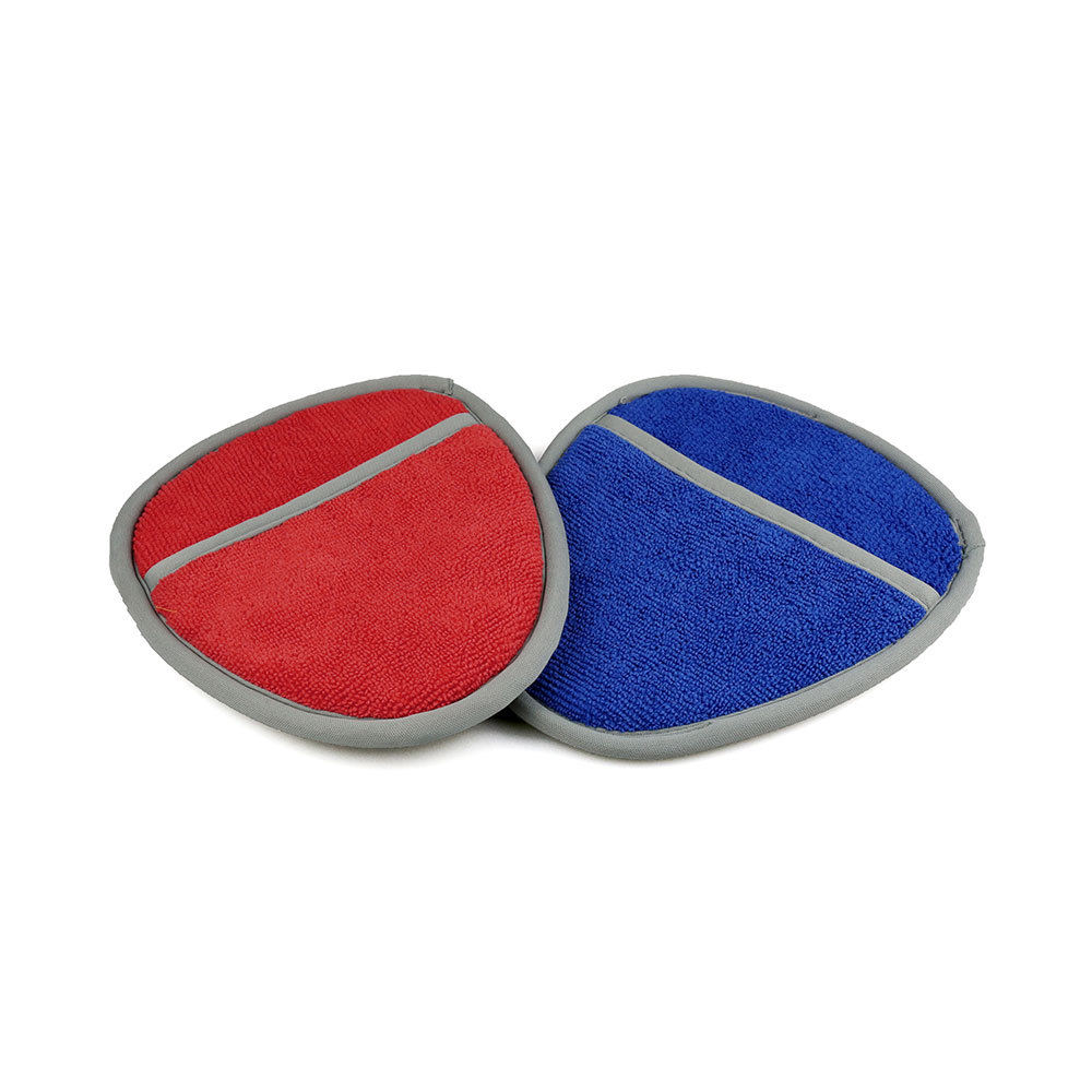 BT-6020 Custom Service Heart shape Red,Orange, blue Magic Clay Mitt, Magic Clay Glove
