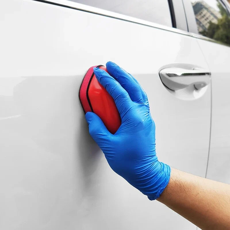 Marflo Car Care Paint Cleaner Magic Clay Bar Block Sponge Clay Pad Use Before Car Wax Paint Coating Supplies Auto Washing Tool