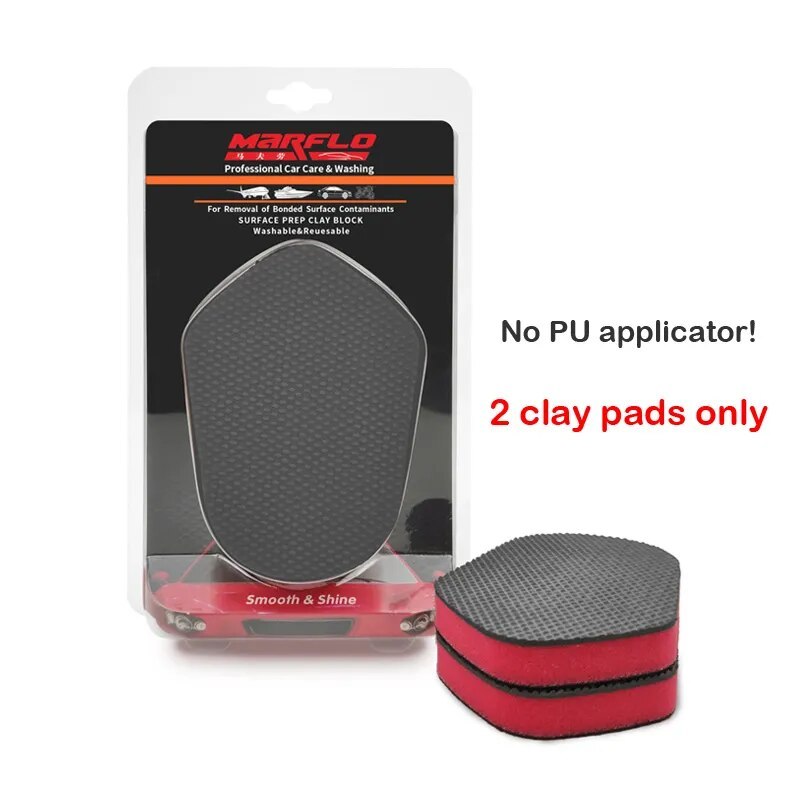 BT-6046 Car t Cleaner Magic Clay Ball Bar Block Sponge Clay Pad , It use before car wax paint coating supplies auto washing tool