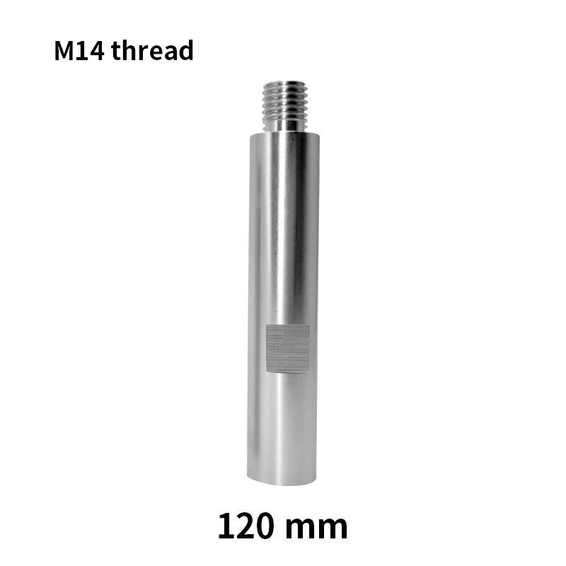 For Grinder Tools Extension Shaft Silver Detailing Durable Auto Accessories M16 M14 Car Care Polisher