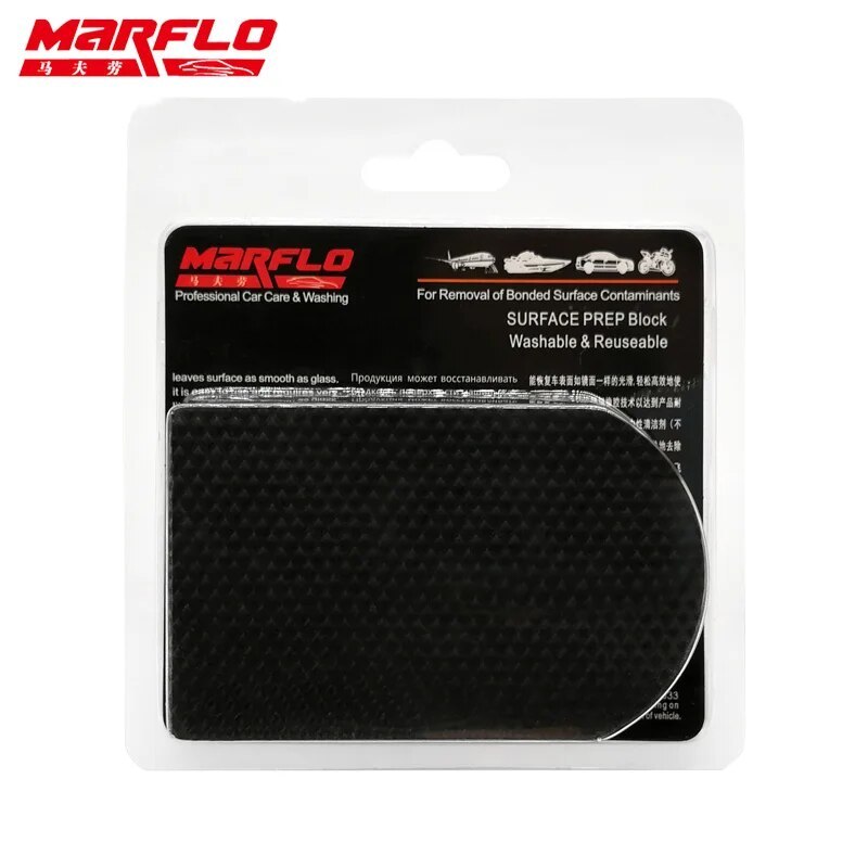 Auto Care Magic Clay Bar Pad Mitt Microfiber Towel Cloth Wash Paint Cleaning Polishing Sponge Block Tools MARFLO By Brilliatech