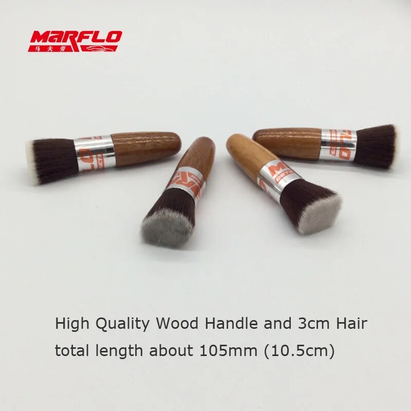 MARFLO Car Wash Brush Window Leaves Blinds Cleaning Tools Cleaner Keyboard Dust Collector Auto Air Condition Out  by Brilliatech