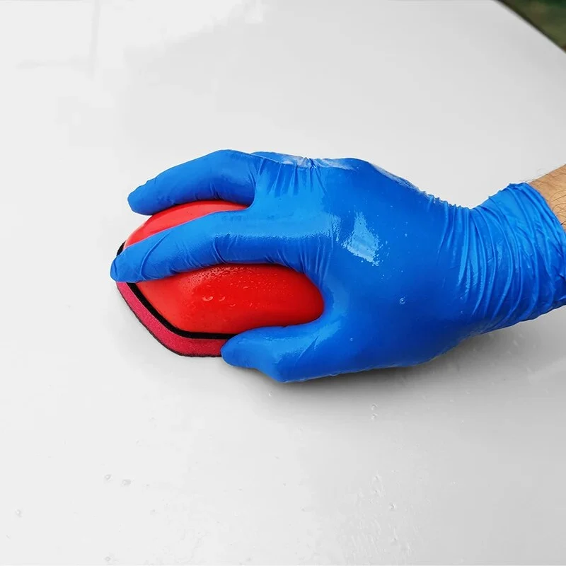 Marflo Car Care Paint Cleaner Magic Clay Bar Block Sponge Washer Pad Use Before Car Wax Paint Coating Supplies Auto Washing Tool