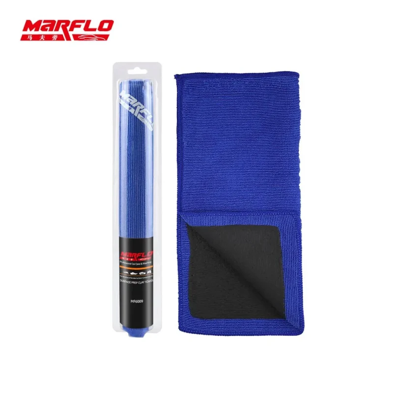 Bulk Sale Marflo Car Wash Magic Clay Bar Towel Cloth Microfiber Orange King Grade Auto Care Detail Bar Clean Paint Brilliatech