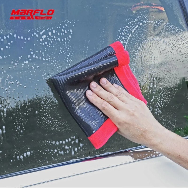 Marflo Car Paint Care Magic Clay Bar Microfiber Towel Heavy Grade Repair Car Body Shine before Wax And Costing