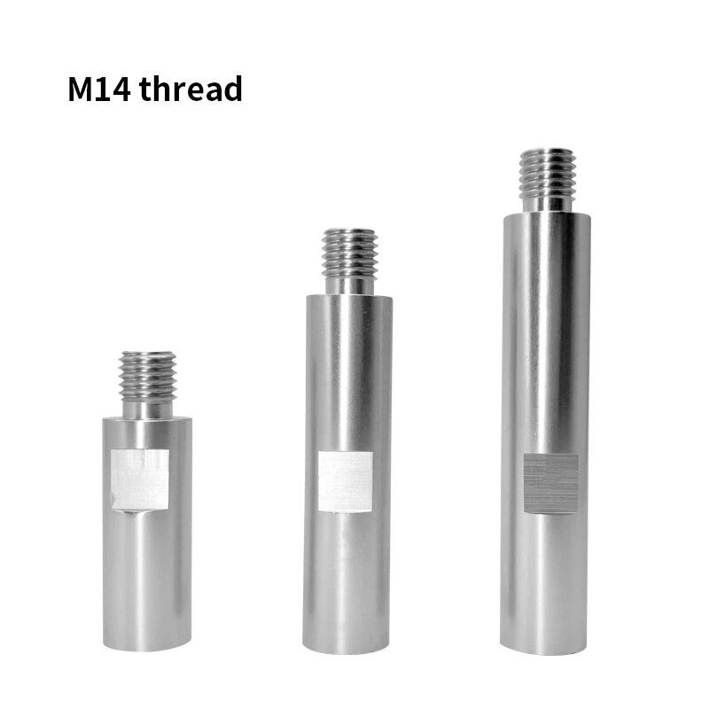 For Grinder Tools Extension Shaft Silver Detailing Durable Auto Accessories M16 M14 Car Care Polisher