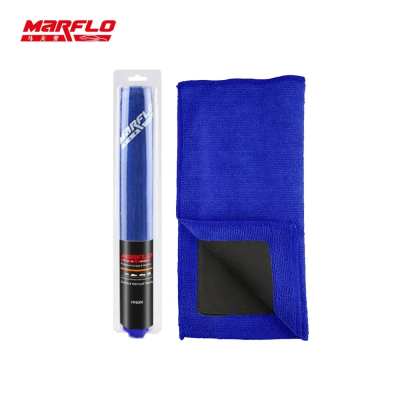 Bulk Sale Marflo Car Wash Magic Clay Bar Towel Cloth Microfiber Orange King Grade Auto Care Detail Bar Clean Paint Brilliatech