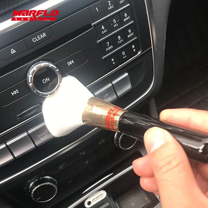 24 pcs Free express fee Car Wash Brush  Car Cleaning Tools  Window Shutter Keyboard Automatic Air Conditioning Cleaner  Marflo