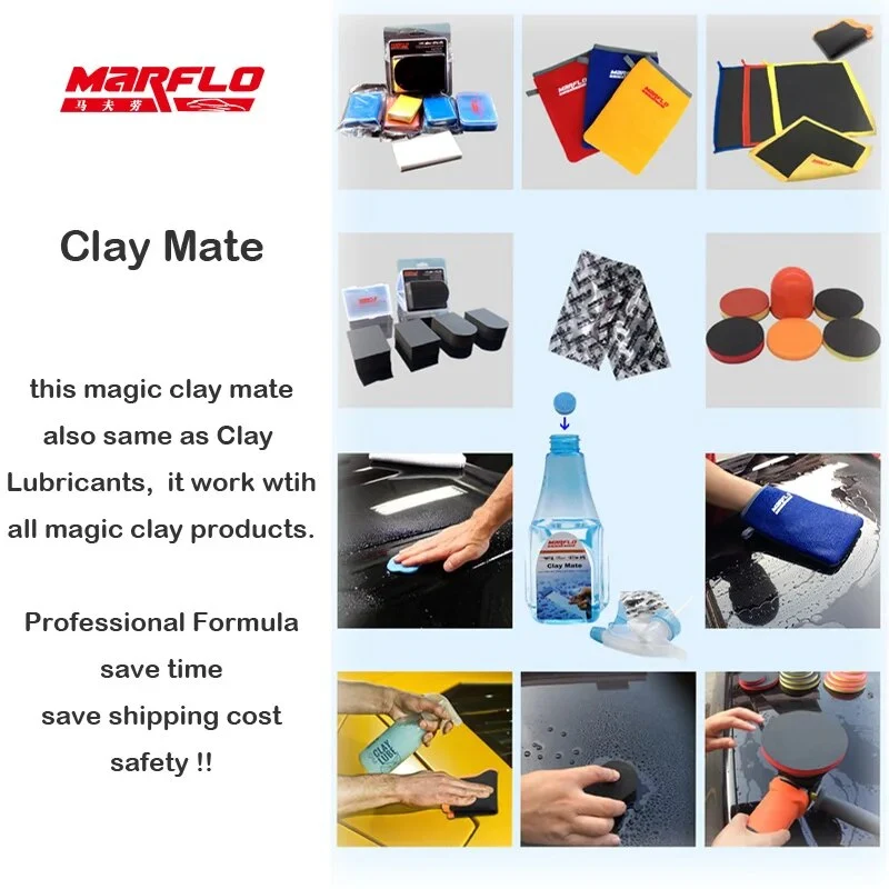 MARFLO 20bags Magic Clay Lubricants Magic Clay Bar Lubricant Magic Clay Mate for Car Wash Sponge Pad Towel Mitt