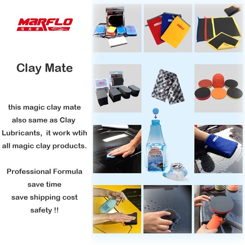 MARFLO 20bags Magic Clay Lubricants Magic Clay Bar Lubricant Magic Clay Mate for Car Wash Sponge Pad Towel Mitt