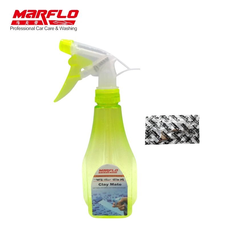 Marflo Car Wash Magic Clay Bar Clay Lubricant Magic Clay Lubricants for Magic Clay Pad Towel Mitt Block Brilliatech