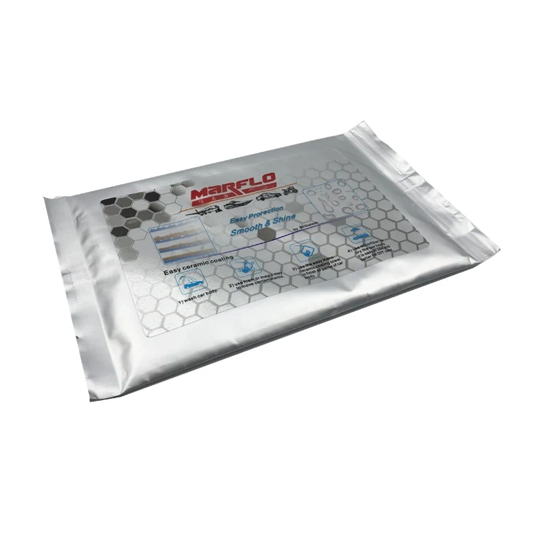 Nano Coating Towel Super Ceramic Paint Crystal Magic Clay Bar Block with Towel For Car Washing