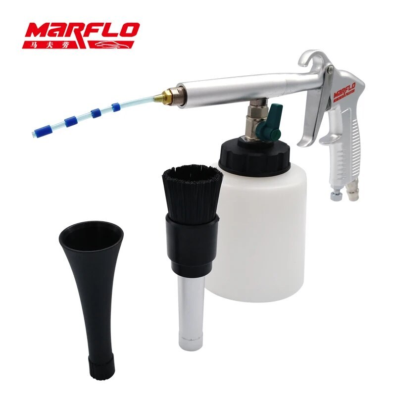 Marflo Tornado Cleaning Gun for Car Interior Cleaning Tool Tornador Snow Foams Lance Gun Forge Alu Body High Quality