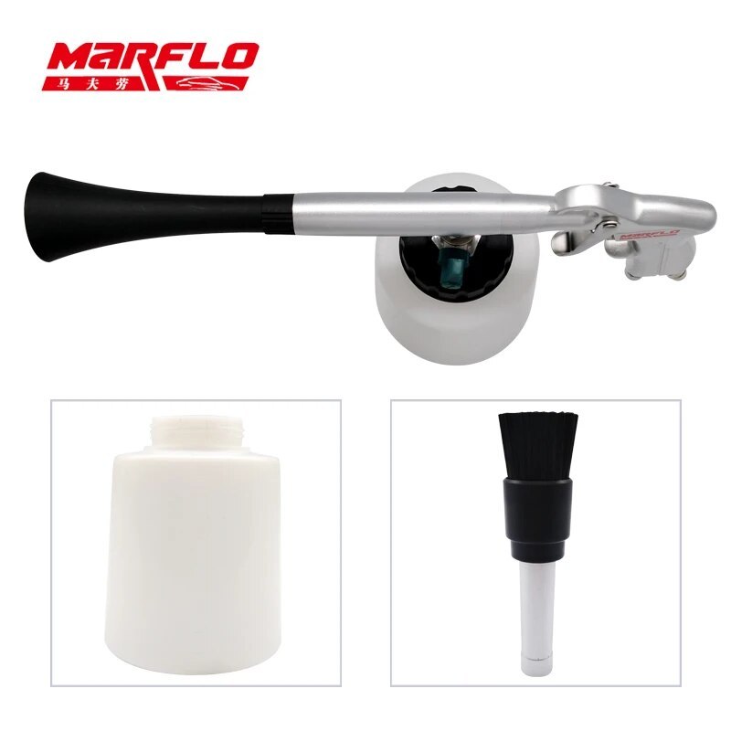Marflo Tornado Cleaning Gun for Car Interior Cleaning Tool Tornador Snow Foams Lance Gun Forge Alu Body High Quality