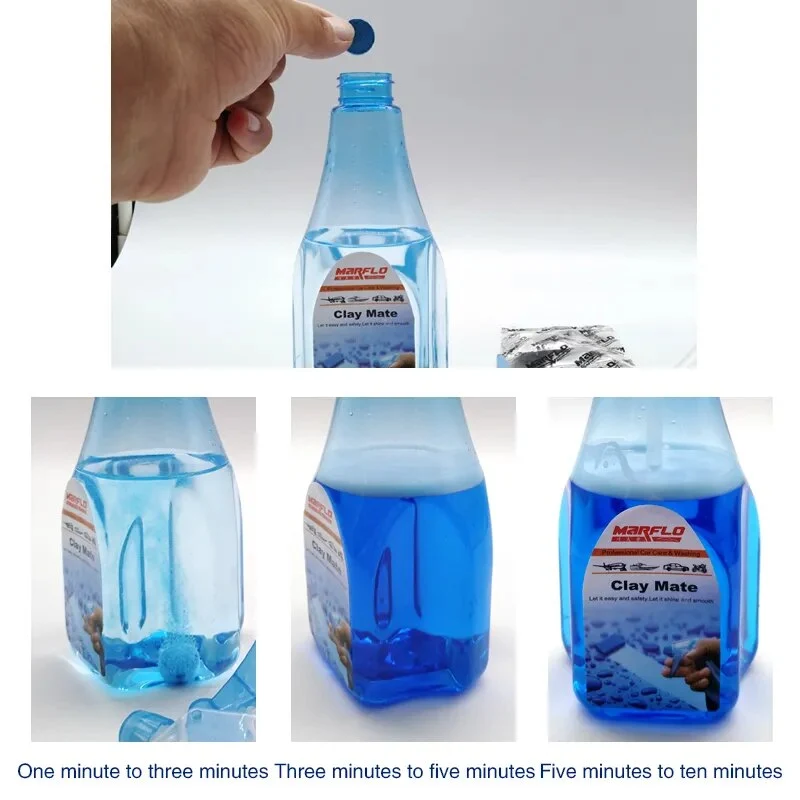 Marflo Car Wash Magic Clay Bar Clay Lubricant Magic Clay Lubricants for Magic Clay Pad Towel Mitt Block Brilliatech
