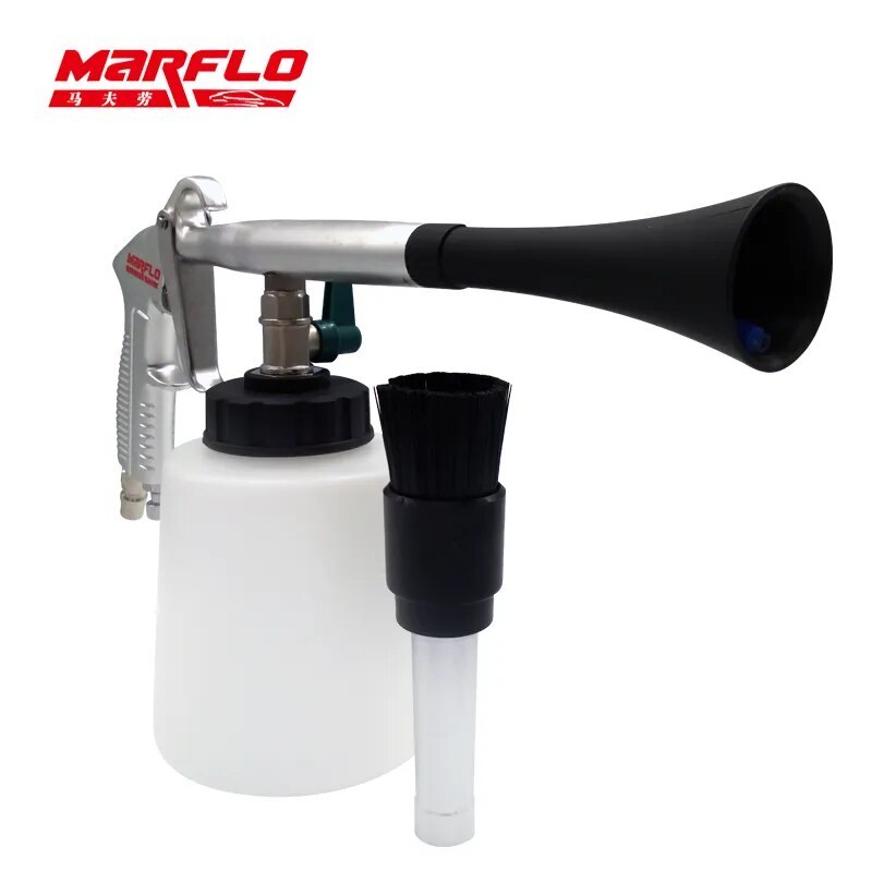 Marflo Tornado Cleaning Gun for Car Interior Cleaning Tool Tornador Snow Foams Lance Gun Forge Alu Body High Quality