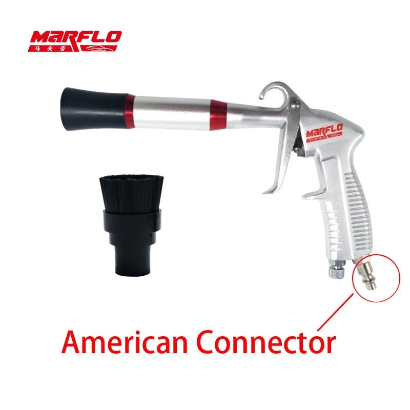 BT-7007A MARFLO Car Wash Gun Tornado Aluminium Alloy Air Regulator Clean Tornado Steel Bearing High Qaulity by Brilliatech