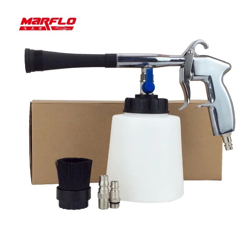 Car Washer Cleaning Gun Car Washing Gun  Marflo Tornado Cleaning Gun for Car Interior Cleaning Tool Tornador