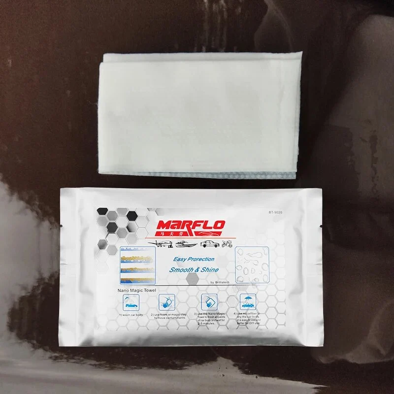 Marflo Nano Ceramic Coating Super Paint Crystal Material Magic Towel Car Washing BT-9020
