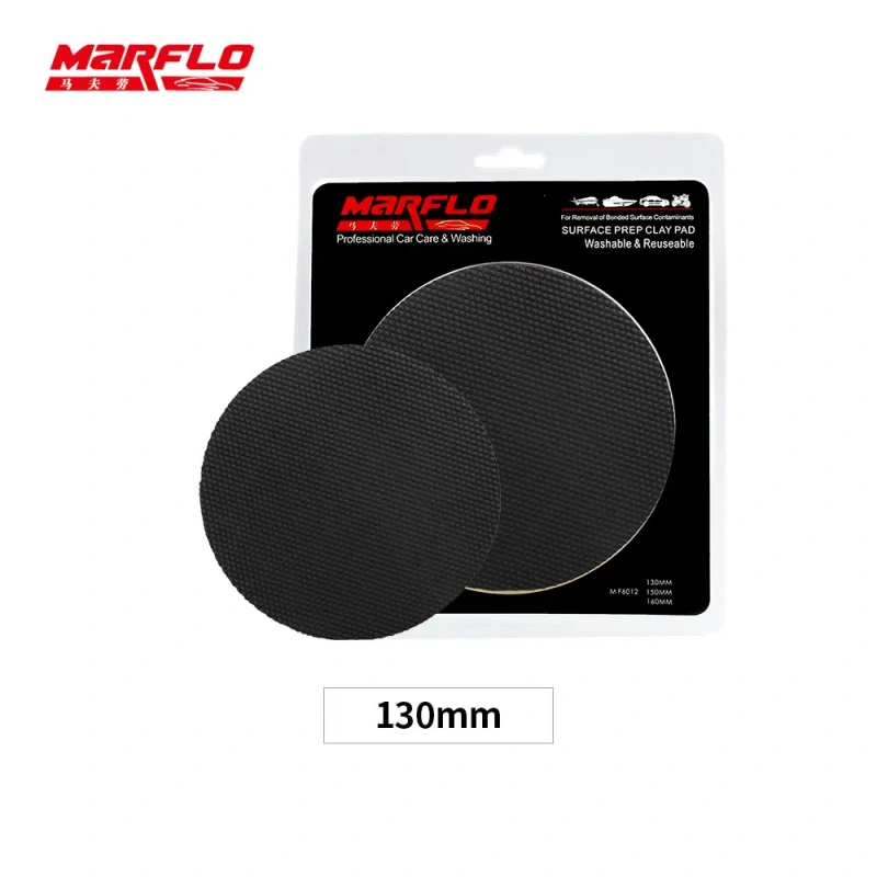 Marflo Car Washing Polish Wax Pad Heavy Grad Magic Clay Sponges Care Detailing Auto Tools Cleaning 6 5 4 3 Inch