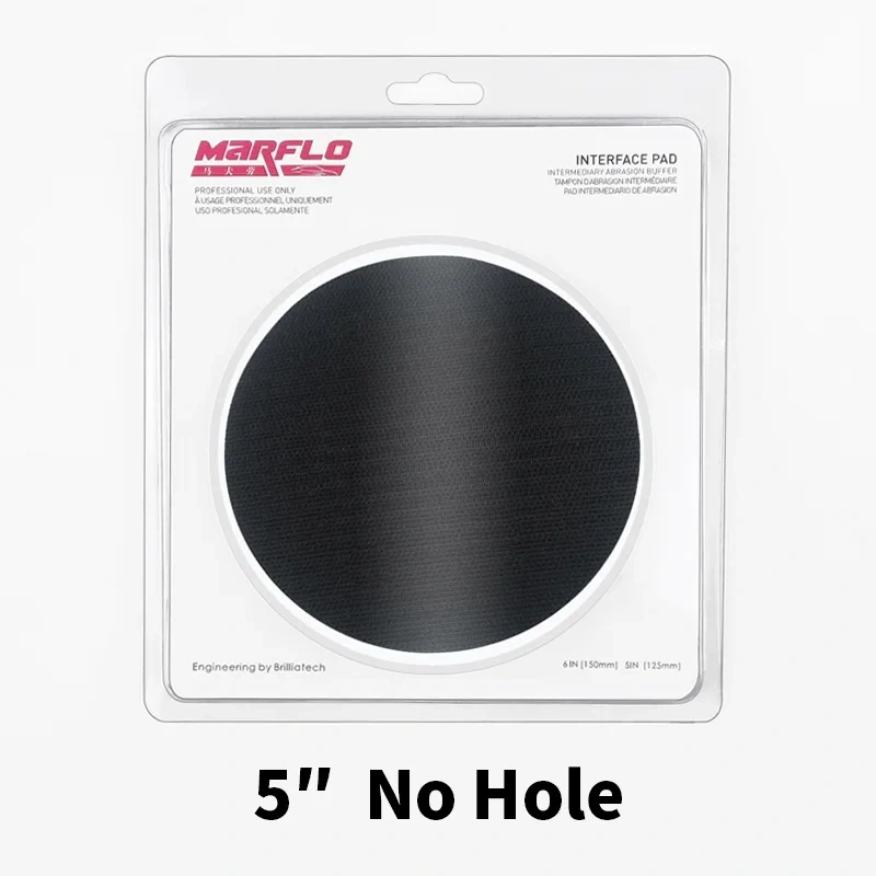 Marflo 5"6" Polishing Sponge Interface Pad Placed the Backing Plate and Sanding Disc for Multiple Reasons