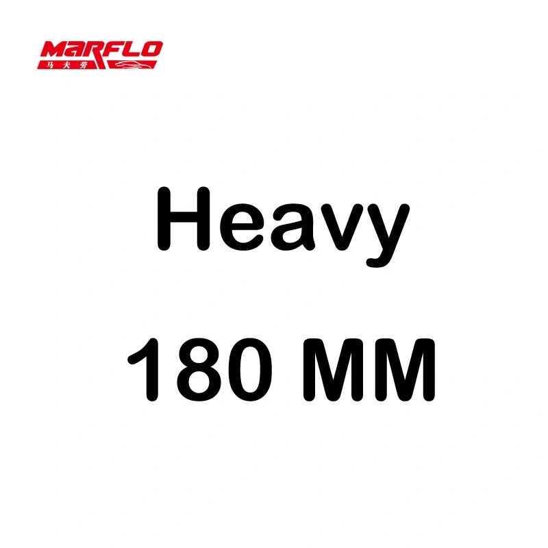 Marflo Sponge Polishing Pad Dual Action Buff Heavy Medium Fine Grade 180mm 150mm 125mm 100mm 80mm