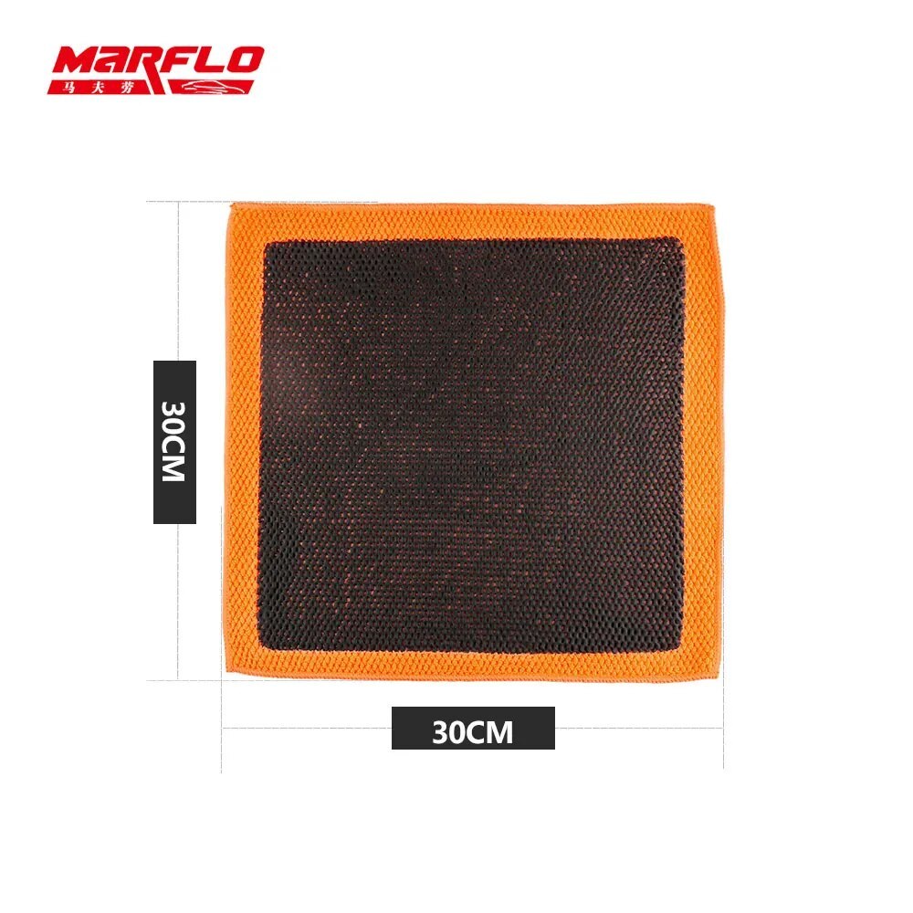 Marflo Point Clay Towel Cloth Magic Clay Bar Car Paint Repair Car Body Shine Before Wax And Costing