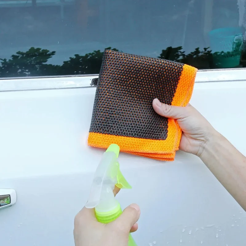 Bulk Sale Marflo Point Clay Towel Microfiber For Car Washing With Magic Clay Bar Made By Brilliatech BT-6009P