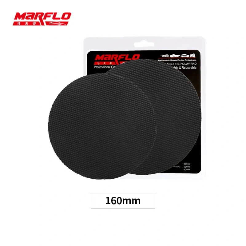 Marflo Car Washing Polish Wax Pad Heavy Grad Magic Clay Sponges Care Detailing Auto Tools Cleaning 6 5 4 3 Inch