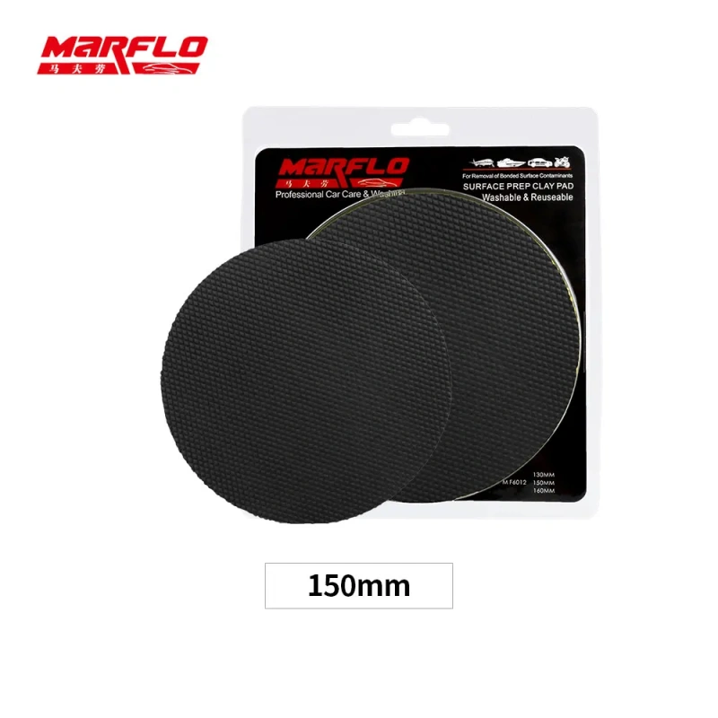 Marflo Car Washing Polish Wax Pad Heavy Grad Magic Clay Sponges Care Detailing Auto Tools Cleaning 6 5 4 3 Inch