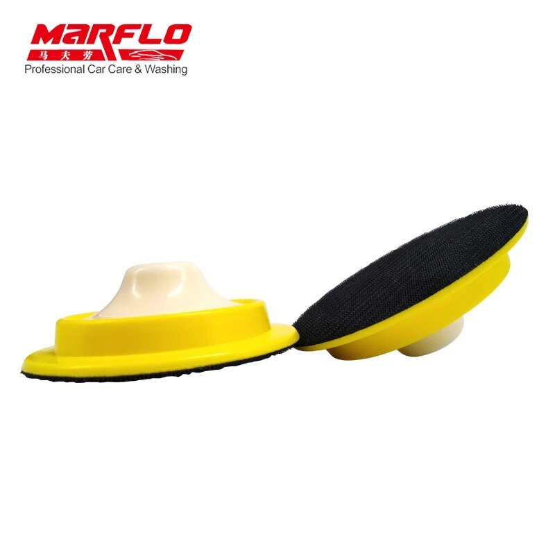 PU Backing Plate Pad 5"  3 Thread M14 M16 5/8-11 Flexible Polishing Pad for Car Polisher